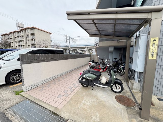 フリックコート深江のエントランス