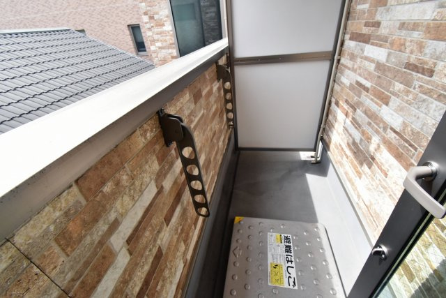 ラ・フォルム西宮北口のバルコニー