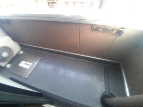 ルミエール明石のバルコニー