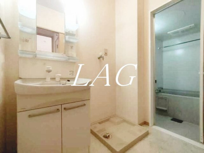 【洗面所】 | サニーフラットⅠ | 洗面台です。