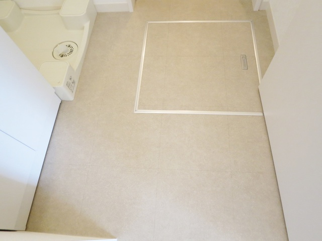 オリーブコートの内装|脱衣スペースございます。