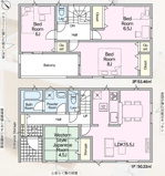 郡山市大槻町普門寺坦新築一戸建て1棟の画像
