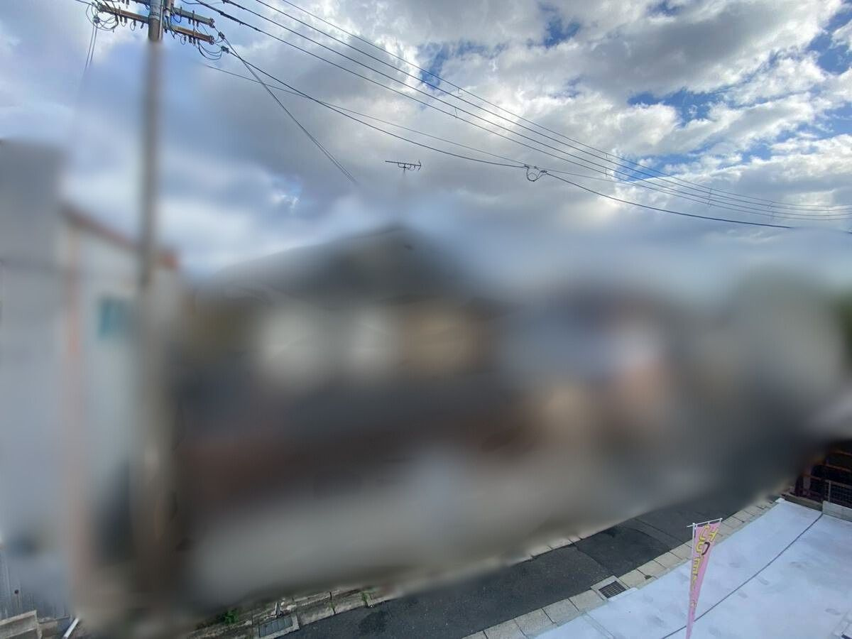 【価格改定】島本町広瀬二丁目2期の展望|前道は南東向き、幅員約4.0ｍ。落ち着いた雰囲気の住宅地です。