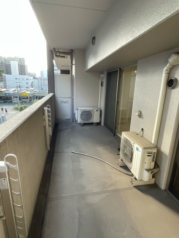 アルファステイツ福山駅前IIのバルコニー