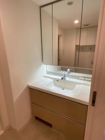 アルファステイツ福山駅前IIの独立洗面台