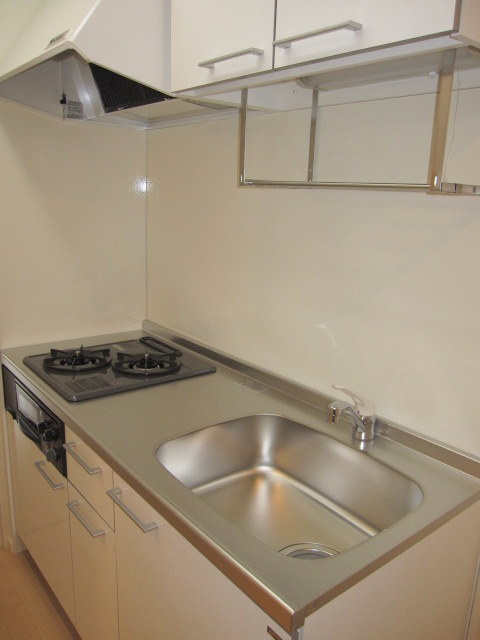 ルボア平喜　中村橋のキッチン|★グリル付ガス２口システムキッチン★