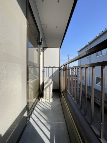 池ノ谷ハイツのバルコニー