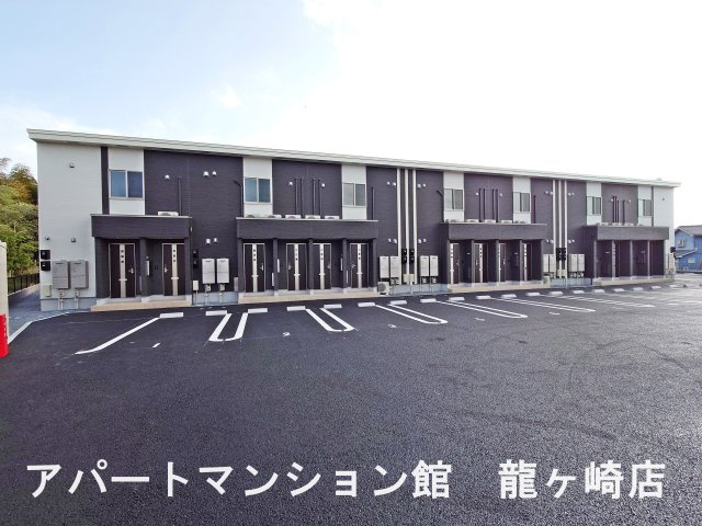 メゾン　ベルフルールの外観|建築中