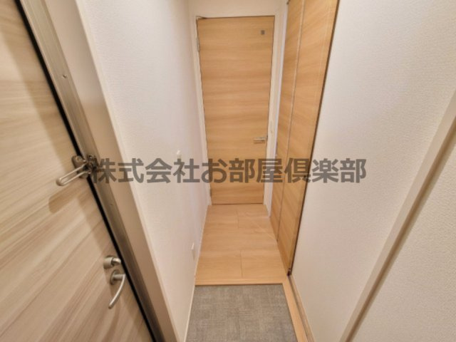 パークハイム上津の玄関|ゆったりとした玄関です