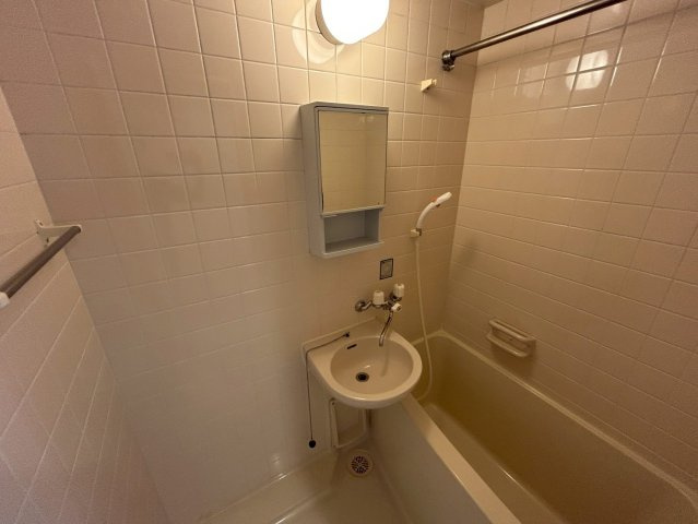 ベルトピア東灘の洗面所|明るい洗面所です