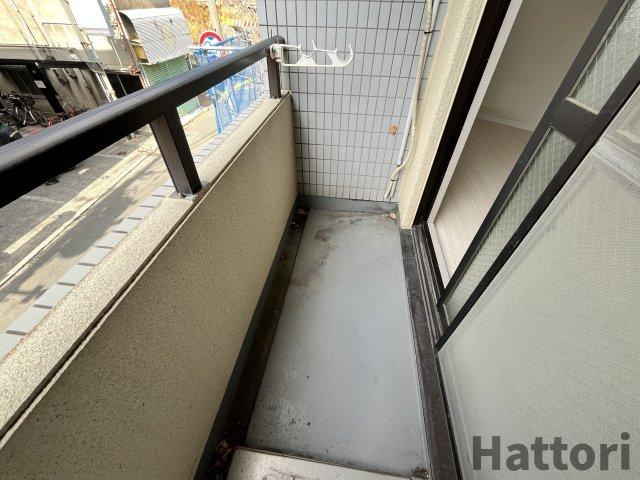 メゾンクレストのバルコニー