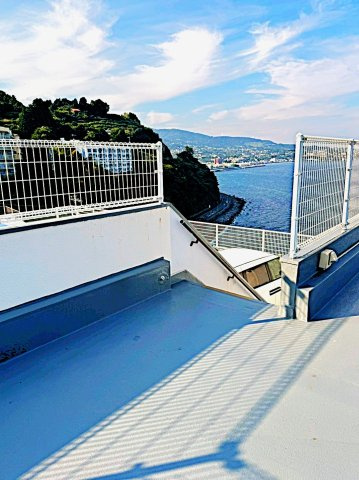 東熱海シーサイドハイツの駐車場