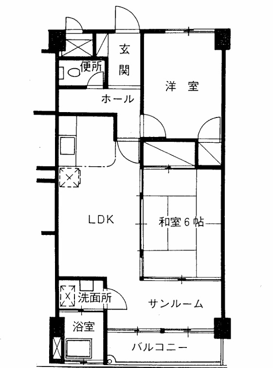 東熱海シーサイドハイツの間取り