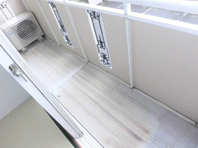 クレールⅡのバルコニー