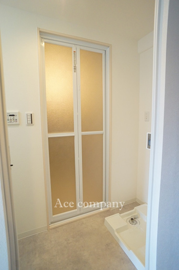 【内装】 | 平野加美グランドハイツ弐号棟 | 室内洗濯機置き場完備です☆