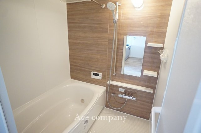 【浴室】 | 平野加美グランドハイツ弐号棟 | ユニットバス新調☆浴室乾燥機完備です☆