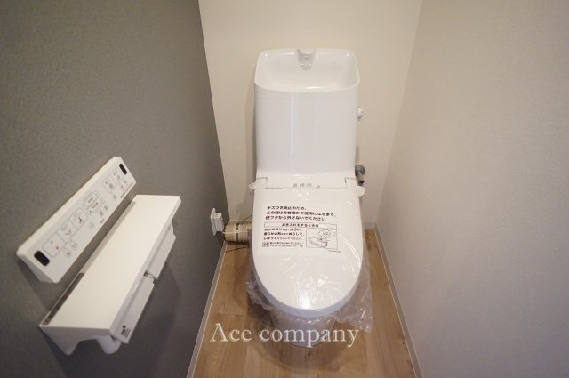 【トイレ】 | 平野加美グランドハイツ弐号棟 | シャワートイレ新調です☆