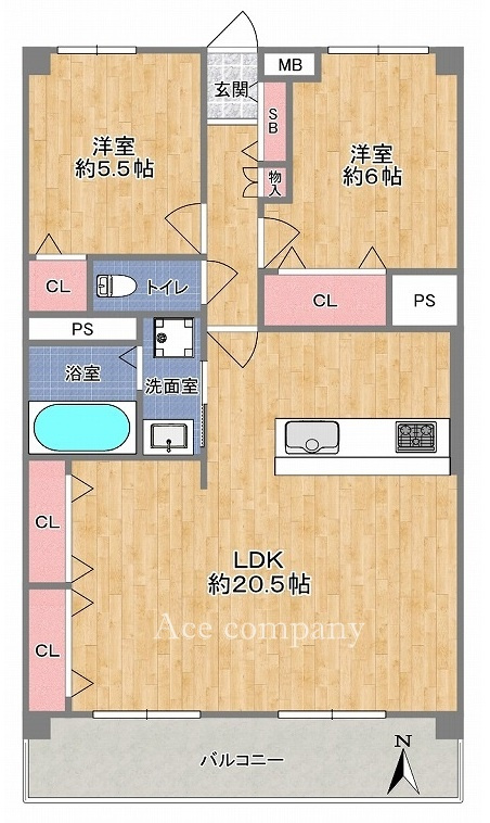 【間取り】の画像