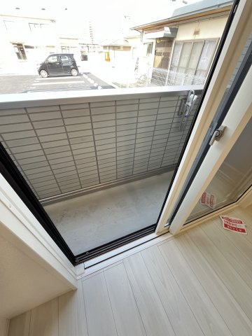 パーシモン駅南Ⅱのバルコニー