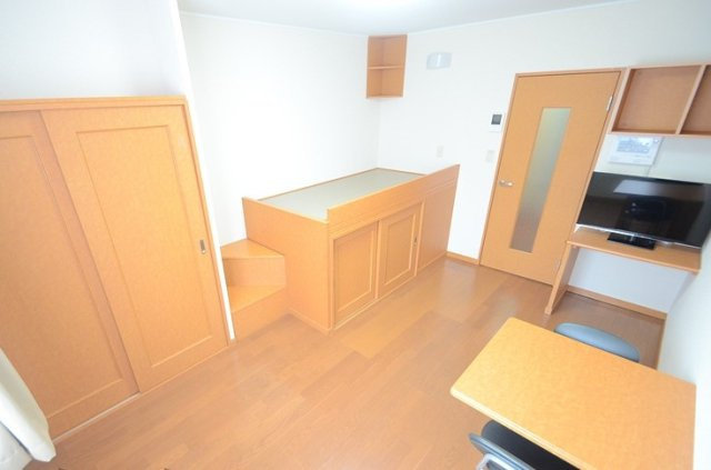 レオパレスグリーンアベニューの寝室