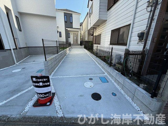 茅ヶ崎市松林2丁目　新築戸建　全５棟の駐車場|駐車スペース