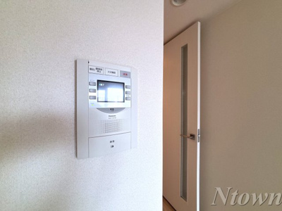 【セキュリティ】 | プレサンス池下トレス | モニター付きインターホンです