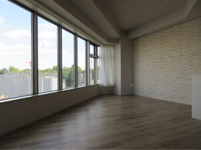 文京区根津２丁目の賃貸マンションの居間・リビング