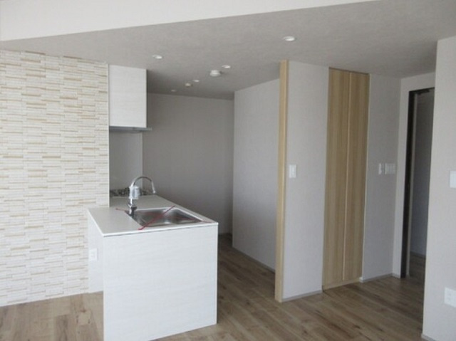 文京区根津２丁目の賃貸マンションのキッチン