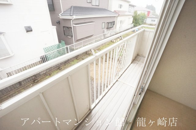 サンハイツ布川台のバルコニー