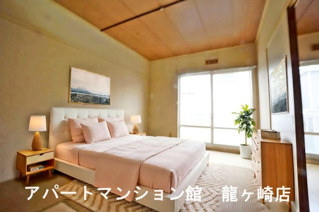 サンハイツ布川台の寝室|CGで家具等を配置したものです。実際に家具等は含まれません。