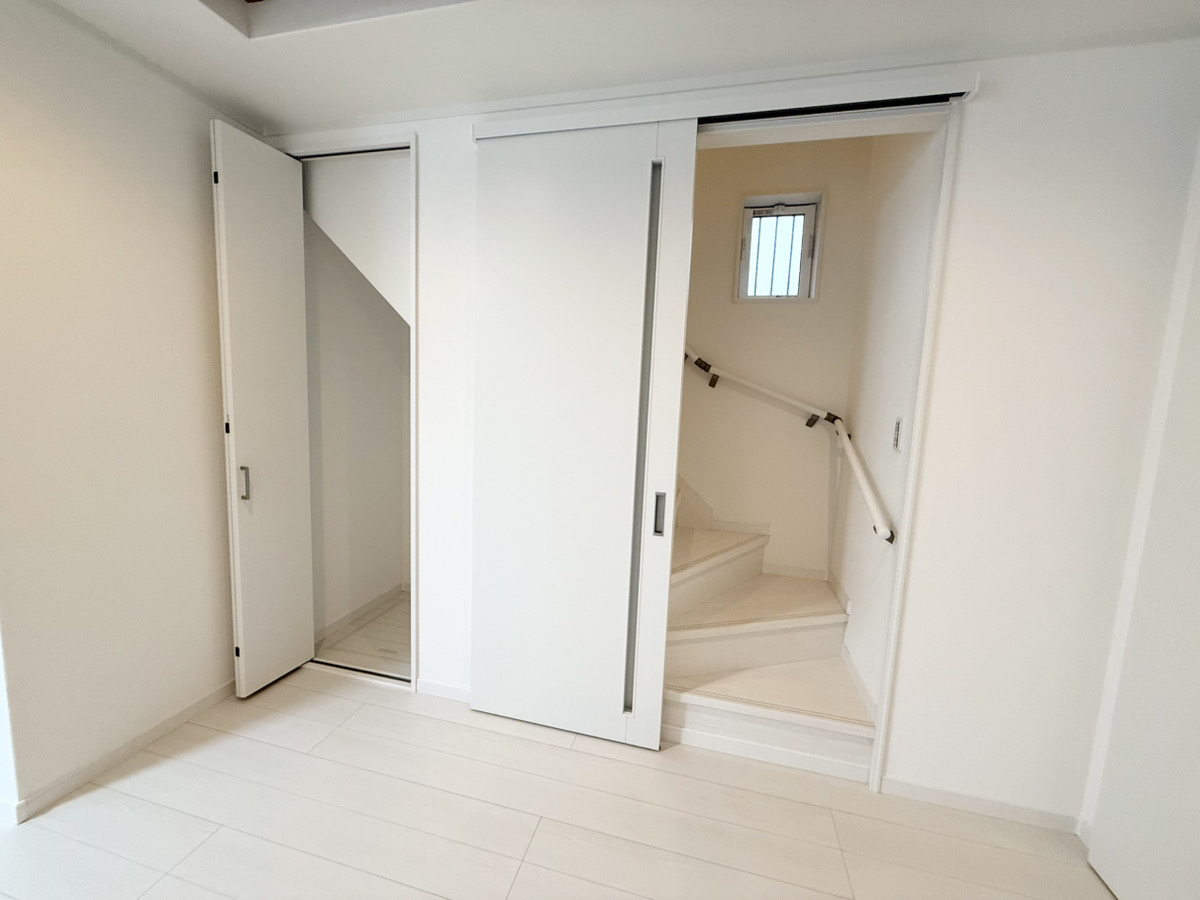 新築戸建　大東市三箇1丁目の収納