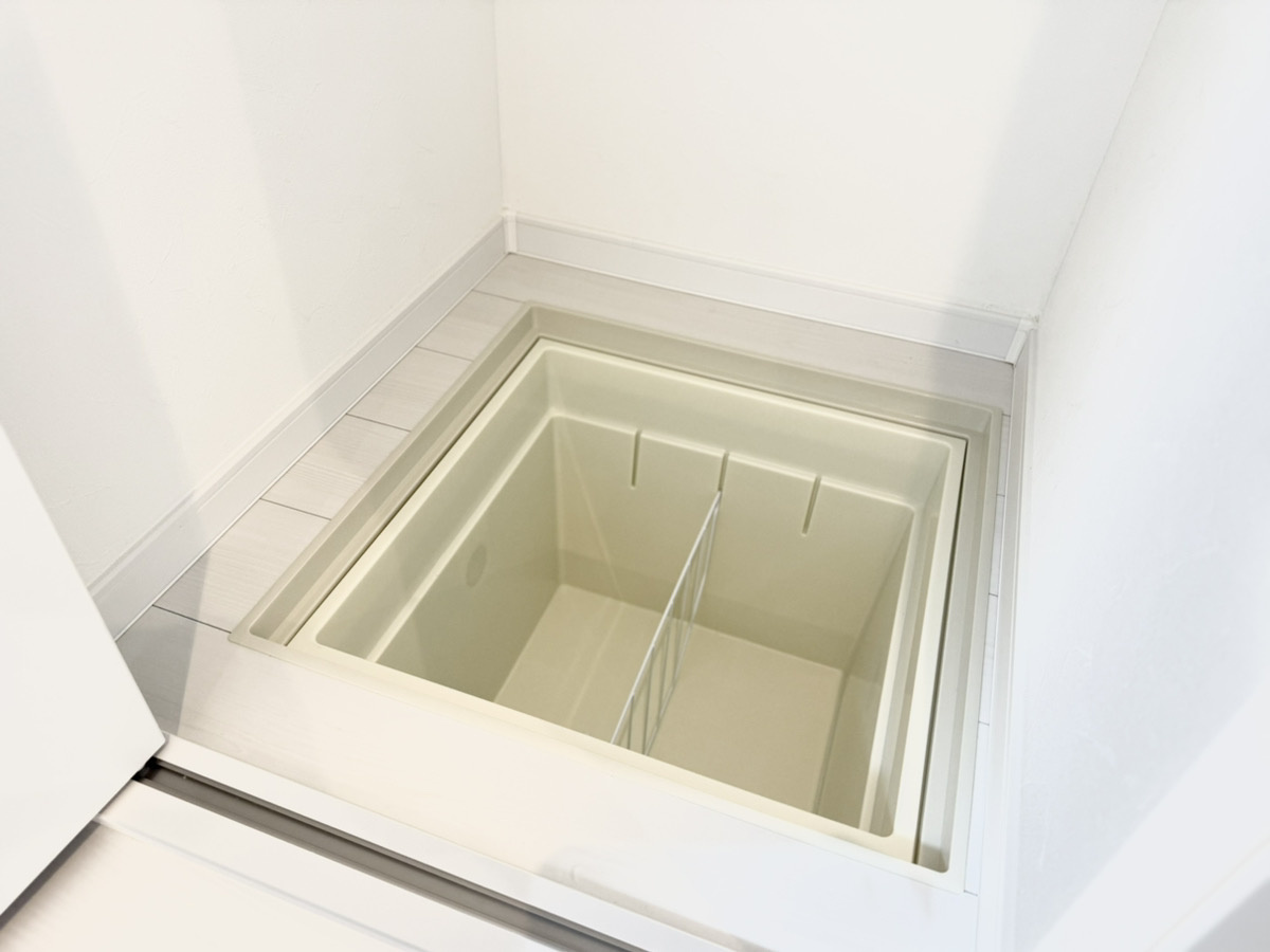 新築戸建　大東市三箇1丁目の収納