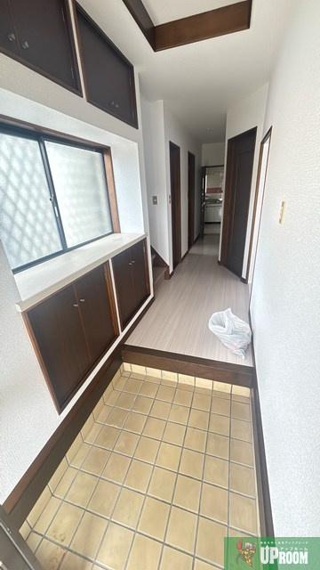 一宮浅井貸家の玄関