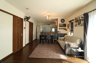 【居間・リビング】 | 笠間市仁古田3LDKS中古住宅