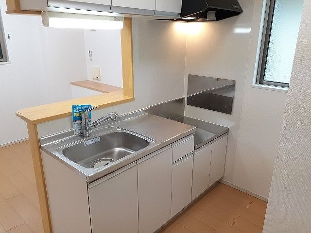 グリシナ　Ⅱのキッチン|お料理しやすいキッチンです