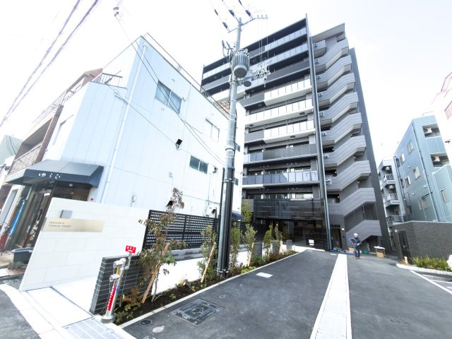 プレサンス天王寺ヴィヴァンの外観パース