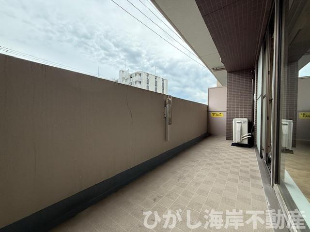 ライオンズマンション茅ヶ崎グランコーストのバルコニー|南側バルコニー