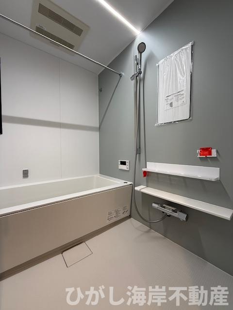 ライオンズマンション茅ヶ崎グランコーストの浴室|新規リフォーム完了！　浴室乾燥機付きユニットバス