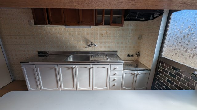 春日井市細木町貸家のキッチン