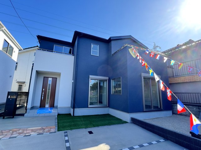 流山市駒木台新築戸建（駒木台２期）の外観|2号棟外観・完成済み内覧可能です！