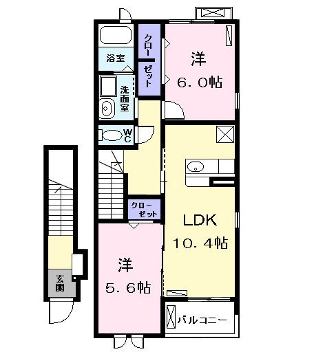 ＫＵＲＡの間取り