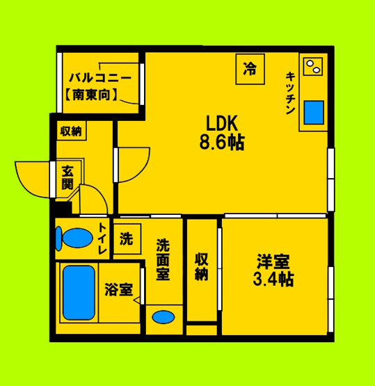 【間取り】 | Wood GardenⅡ | ゆとりある室内空間と生活動線にこだわった間取りです♪