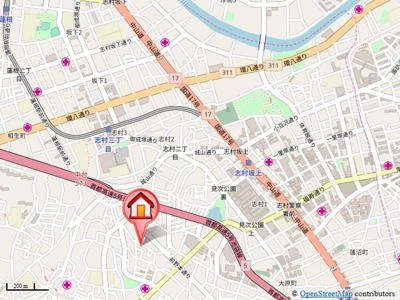 【地図】 | ＳＫヒルズⅡ