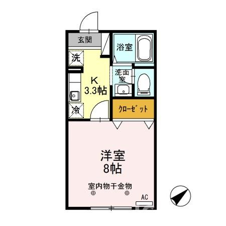 フィルコート新町の間取り