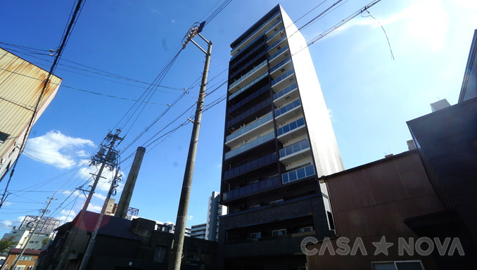 ディアレイシャス尾頭橋の外観パース|外観パースです
