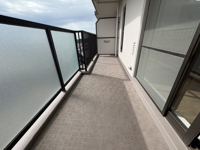 ライオンズマンション明石二見のバルコニー