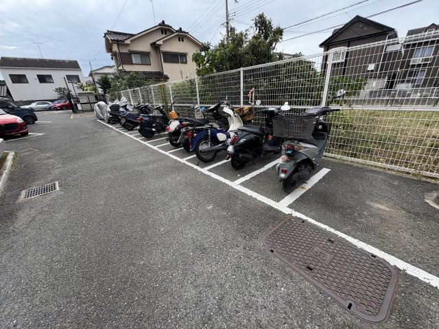 ライオンズマンション明石二見の駐輪場
