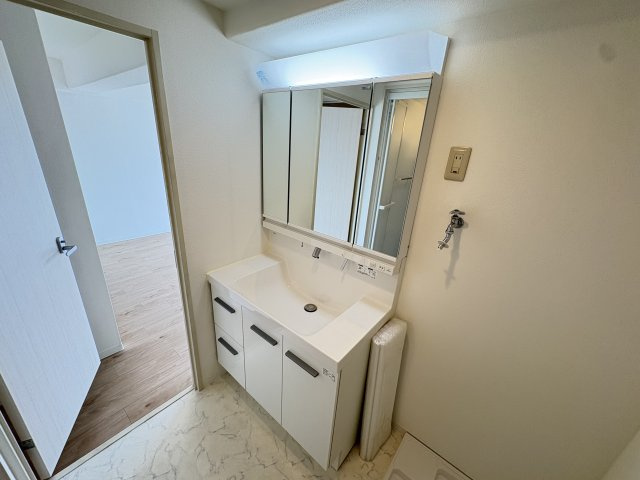 ライオンズマンション明石二見の独立洗面台