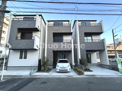 【完成予想図】 | 江戸川区北小岩3丁目新築分譲住宅 | 外観パース