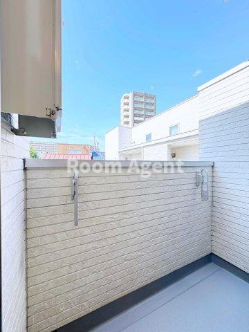 リベルテ千種のバルコニー